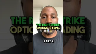 Choosing The Right Strike In Options Trading🎯 #trading #stockmarket #optionstrading