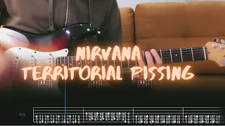 Territorial Pissings Nirvana Cover / Guitar Tab / Lesson / Tutorial