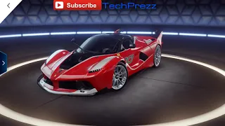 Asphalt 9 Unlocking FERRARI FXX K and Test Drive