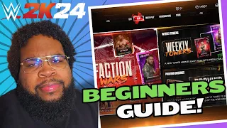 WWE 2K24 MYFACTION BEGINNERS GUIDE! WHAT TO DO IF YOU START TODAY! WALKTHROUGH OF MODE!