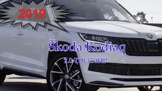 Skoda Kodiaq 2019 2.0TDI 150 HP немного Tiguan но не совсем