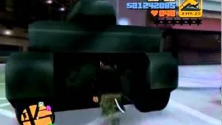 GTA 3 (Obtaining a Rhino Tank easily) No Cheats