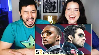 THE FALCON AND THE WINTER SOLIDER PITCH MEETING | Screen Rant | Ryan George | Reaction