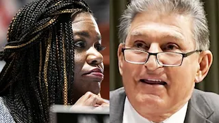 Cori Bush CALLS OUT Manchin's Gaslighting