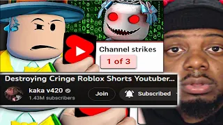 KAKAV420 Destroying Cringe Roblox Shorts Youtubers