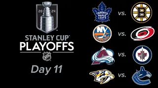 Stanley Cup Playoffs | Day 11 | All Goals
