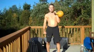 Steve Maxwell: Kettlebell  One-Arm Military Press