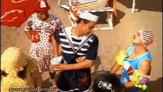 Spot - YOMO con ALDO GIOVANNI e GIACOMO in Spiaggia - 1998