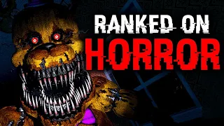 Ranking EVERY FNAF Game Based On HORROR