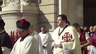 Begräbnis von Kronprinz Otto von Habsburg im großen Burghof 16. Juli 2011 "Kaiserbegräbnis"