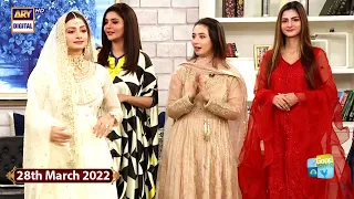 Good Morning Pakistan - Komal Aziz Khan & Beenish Parvez - 28th March 2022 - ARY Digital