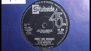 Popcorn - CLYDE McPHATTER - Sweet And Innocent - STATESIDE 592 UK 1967 Northern Soul Dancer