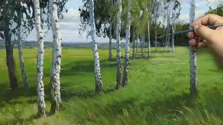 Живопись маслом: непростой композиционный центр | Oil painting: complicated compositional center