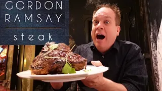I Ate the Most EXPENSIVE Steak at Gordon Ramsay Steak in Las Vegas