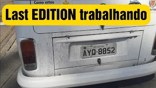 Kombi Last EDITION número 014 de 1200 trabalhando na Prefeitura de Curitiba em 2021 um erro da Volks