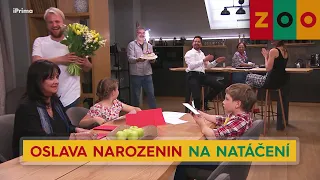 ZOO - Tereza Brodská: oslava narozenin na natáčení