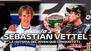 SEBASTIAN VETTEL, EL "CHICO DE ORO" QUE CONQUISTO LA F1! #historiasf1