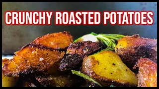 Crunchy Roasted Potatoes | Oven Roasted Potatoes Recipe