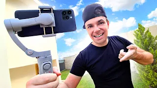I BOUGHT THE BEST MOBILE STABILIZER IN THE WORLD! GIMBAL AXNEN HQ3! Good, Cheap and Compact!