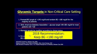 Inpatient Management of Diabetes and Hyperglycemia