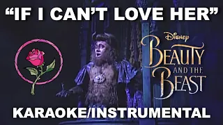 "If I Can't Love Her" - Beauty and the Beast [Karaoke/Instrumental w/ Lyrics]