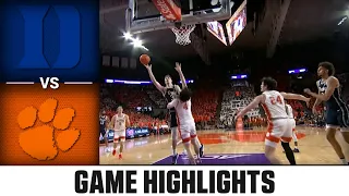 Duke vs. Clemson Men's Basketball Highlights (2022-23)
