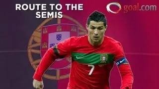 Euro 2012: Portugal's route to the semi-finals