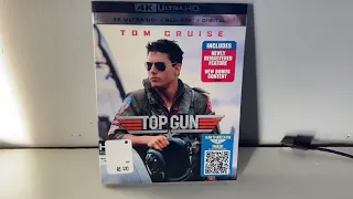 TOP GUN 4K BLU RAY UNBOXING FREE DIGITAL CODE GIVEAWAY!!!