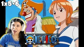 LIVE ACTION FAN WATCHES ONE PIECE EPISODES 5 & 6!!!