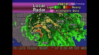 EAS Tornado Warning Baldwin County, Alabama (Hurricane Zeta) NOAA Weather Radio +WeatherSTAR4000