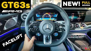 2023 Mercedes AMG GT 63 S 4 Door NEW FACELIFT BRUTAL Sound V8 FULL In-Depth Review