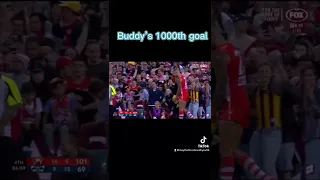 Buddy’s 100th vs 1000th goal