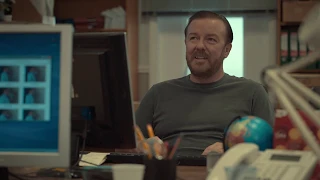 After Life - Ricky Gervais "How can you not believe in God?" Scene