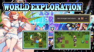 Guardian Tales World Exploration New Stage Get Stronger and Return