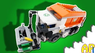 Lego City Garbage Truck 60118 Stop Motion Build review