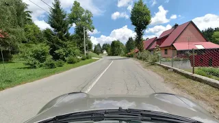 2003 Smart Roadster (82hp) - POV Drive on twisty roads ( Binaural Audio)