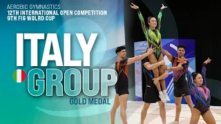 GR ITALY | 9th FIG World Cup Aerobic Gymnastics 2024 | GOLD Medal