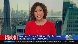 Police: Woman Dies After Being Pushed Into Subway, Suspect In Custody