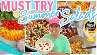 MUST TRY SUMMER SALAD RECIPES | COLD SALAD'S PERFECT FOR POOL DAYS AND GRILLING OUT | FAMILY RECIPE