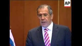 Lavrov meets Vejjajiva, sign agreement on economic cooperation