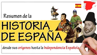 Historia de ESPAÑA - Resumen | Desde sus orígenes hasta la Guerra de Independencia Española