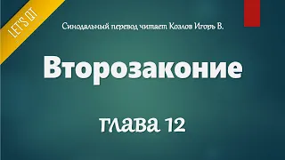 [Аудио Библия]0165. Второзаконие, Глава 12 - LET'S QT