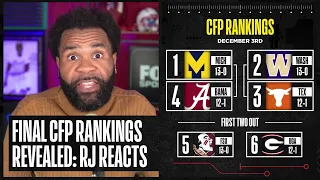 Alabama, Texas, Washington & Michigan make CFP: RJ Young's reaction | No. 1 CFB Show