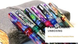 Experience the Magic of the Benu AstroGem Fountain Pens