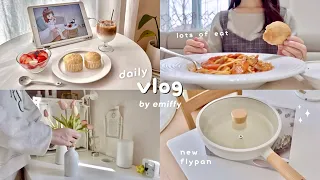 my cozy & aesthetic days in my life🌷 new frying pan, simple cooking, short trip🐰🇳🇱