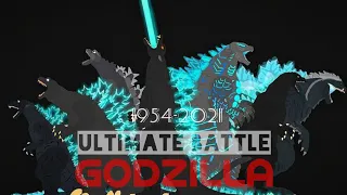 [DC2] Godzilla Battle Royale 1954-2021 | ANIMATION