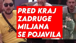 PRED KRAJ ZADRUGE MILJANA SE POJAVILA - Zola se UHVATIO za glavu - NEVERICA