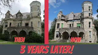 Spend 20 Minutes With Us! We Update Our Abandoned Mansion Project. S3E54