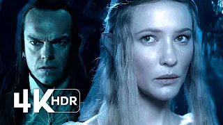 Galadriel and Elrond - The Lord of the Rings: The Two Towers - 4K ULTRA HD - HDR