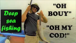 Deep SEA FISHING | boat fishing from Whitby. Catch and cook!